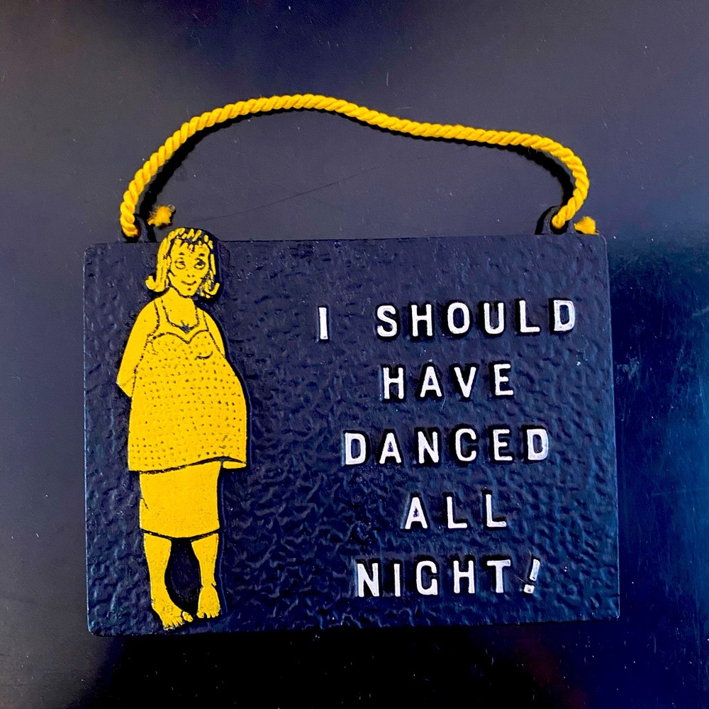 Vintage 1960s Plaque